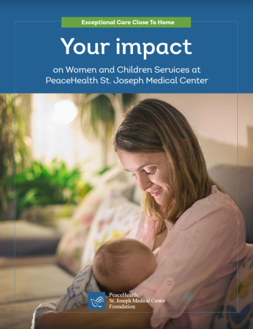 Cover of St. Joseph Women and Children's Services Impact Report